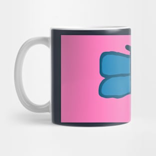 Blue Butterfly Mug